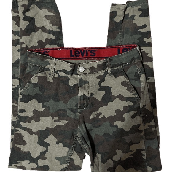 Levi’s 502 camouflage jeans size 14 - Picture 1 of 8